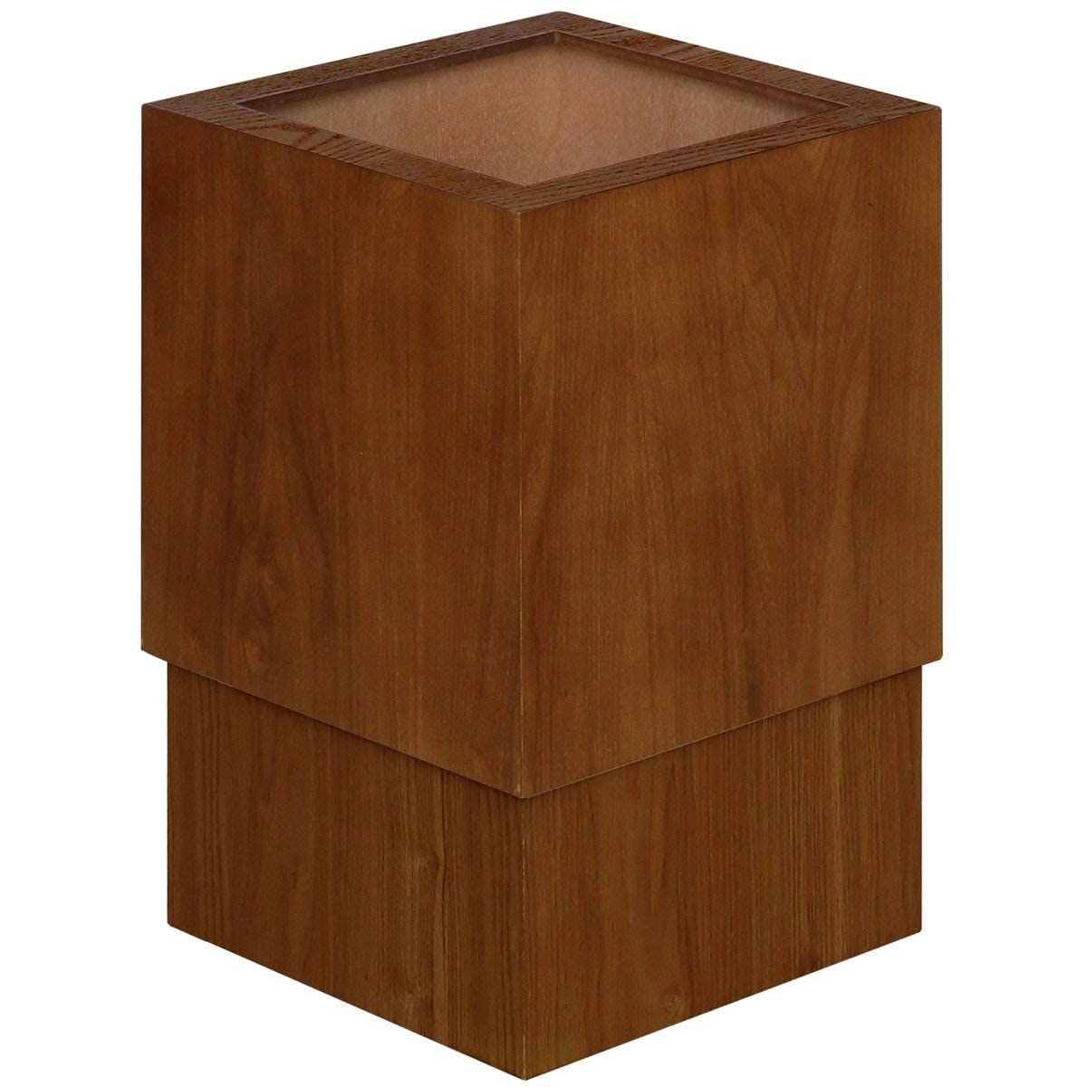 Amazon｜ottostyle.jp ごみ袋がはみ出さない 木製ごみ箱 12L 【正方形